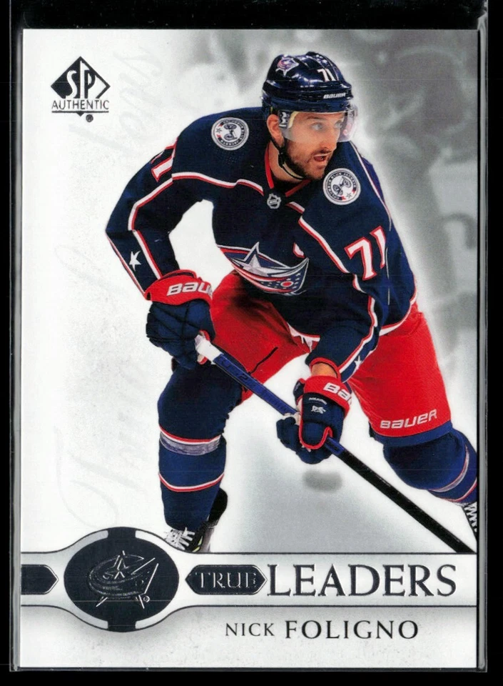 2020-21 SP Authentic True Leaders Nick Foligno #TL-NF - Image 1 of 2
