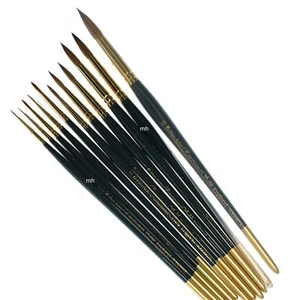 Pro Arte Serie RS Renaissance Sandpinsel Aquarell Farbpinsel einzeln rund - Bild 1 von 13