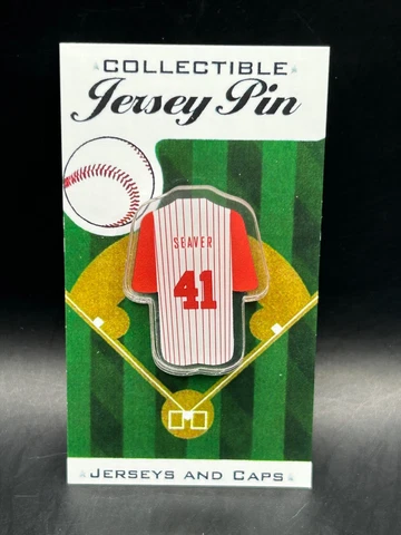 Cincinnati Reds Tom Seaver jersey lapel pin-Classic throwback Collectable Cover