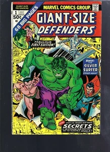 GIANT SIZE DEFENDERS 1 VF+ 8.5 - SILVER SURFER - MARVEL COMICS - Picture 1 of 2