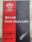 Rugby.Programme.Wales/New Zeland.1972.