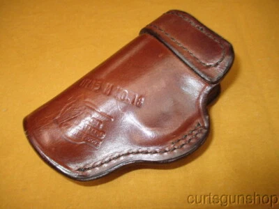 Don Hume No 18 Right Inside Waist Brown Holster for APK 380 Pistol - Image 1 of 4