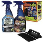 Citrusafe Grill Care Kit - BBQ Grid and Grill Grate Cleanser, Exterior Cleane...