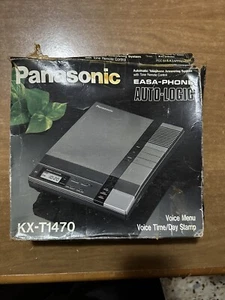 PANASONIC KX-T1470 EASA-PHONE ANSWERING MACHINE SYSTEM AUTO-LOGIC Vintage - Zdjęcie 1 z 7
