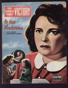 FOTO ROMANZO VICTORY 39/1955 LE DUE MADONNE EVA NOVA ERMANNO RANDI MICHAELS EGAN - Imagen 1 de 1