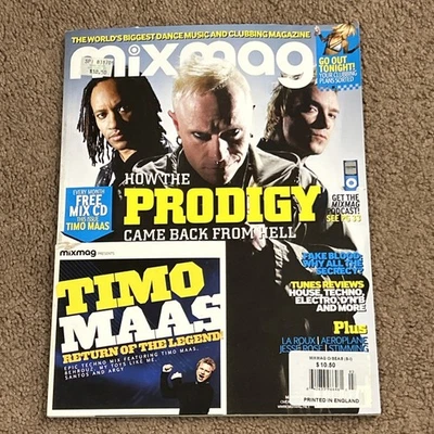 MIXMAG March 2009 Issue 214 | The Prodigy | Music Magazine | Like New with CD - Image 1 of 4