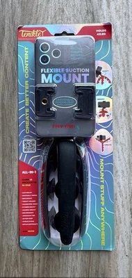 Tenikle Pro Flexible Tripod Black Suction Cup Mount for Camera & Phone- NEW - Image 1 of 2