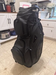 Sunday Golf Big Rig S-Class Black Premium Cart Bag - Picture 1 of 6