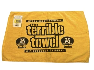 Pittsburgh Steelers 75th Season Terrible Towel Official NFL Merchandise NWTags - Picture 1 of 5
