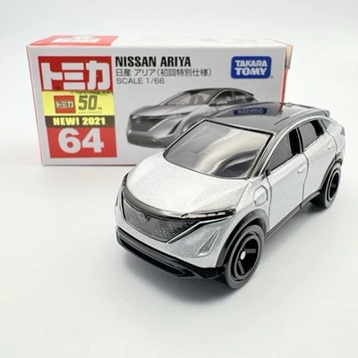 TOMICA 64 NISSAN ARIYA Especial Primera Edición 1/66 TAKARA TOMY 2021 COCHE FUNDIDO A PRESIÓN Foto 1 de 4