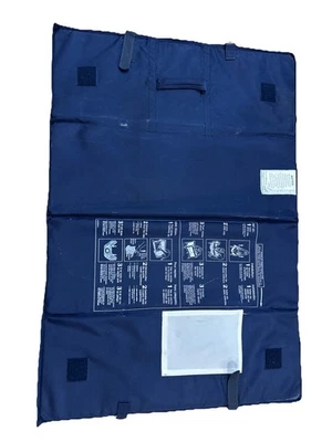 Graco Pack n Play Replacement Padded Mattress Navy Blue EXCELLENT Used Shape - Image 1 of 4