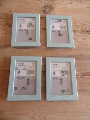NEW IKEA 15 x 10 cm  (6x4”) Photo Frames Pale Blue  Photos Picture - Image 1 of 4