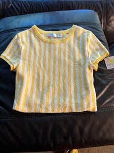 Camicia donna marca Free People spugna $128 nuova con etichetta studio vendita guardaroba - Foto 1 di 4