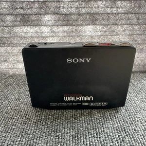 SONY WM-R707 Cassette Walkman Junk item Black Junk item For Parts only Japan - Bild 1 von 12
