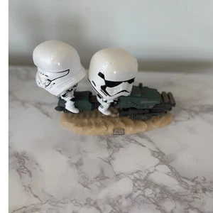 Star Wars First Order Stormtrooper Funko POP! Estatuilla de bicicleta Rides Speeder - Imagen 1 de 6