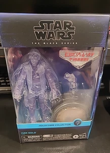 "Figura Hasbro Star Wars Black Series Han Solo Holocomm Collection 6"" nueva en caja" - Imagen 1 de 5