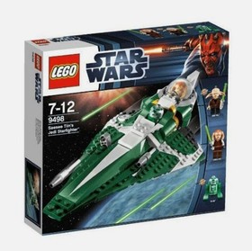 NEW LEGO 9498 Star Wars Jedi Starfighter Saesee Tiin 244pcs / Express