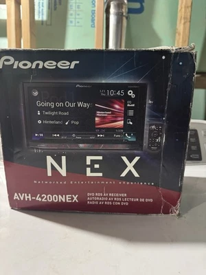 Pioneer AVH-4200NEX 7" Touchscreen DVD Receiver Multi Media USB AUX Bluetooth - Image 1 of 4