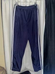 D.A.C. ATHLETIC CLUB Mens Black Track Drawstring Pants Size Medium - Picture 1 of 2