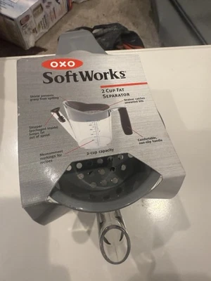 OXO SoftWorks 2-Cup Fat Separator – Dishwasher Safe – New - Image 1 of 4