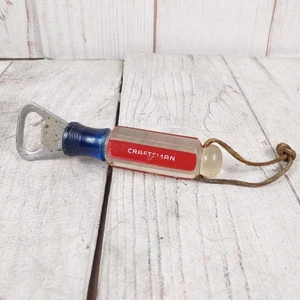 Craftsman Schraubendreher Griff Flaschenöffner Werkzeug-Edelstahl 41626 USA GEBRAUCHT - Bild 1 von 5