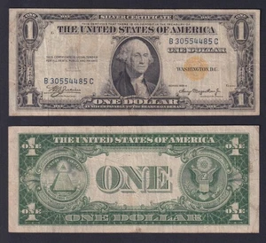 United States 1 dollar 1935 A Occupazione Nord Africa / Sicilia P.-416AY BB/VF - Imagen 1 de 2