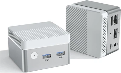 MOREFINE M1T Mini PC 12th Gen N95 (up to 3.4GHz), 8GB LPDDR5 RAM 256GB NVME SSD - Image 1 of 4