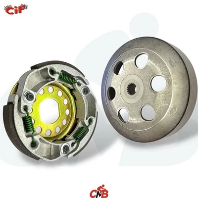 KIT FRIZIONE E CAMPANA TIPO ORIGINALE D. 107 MINARELLI ORIZZONTALE VERTICALE 50 - Immagine 1 di 4