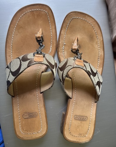 Sandali donna UGG Coach slip on tacco basso taglia 6B