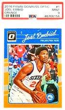 Joel Embiid 2016 Donruss Optic Orange Holo Prizm #1 PSA 9 SP# 171/199 - 76ers