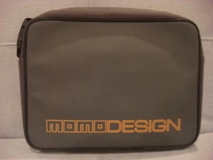 MOMO DESIGN MO0983 FUSION MESSENGER SHOULDER BAG GREY ORANGE - BRAND NEW - $250 - Picture 1 of 7
