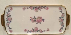 Bavaria Germany Ornate 13.5” Cheese Plate With Gold Trim - Picture 1 of 3