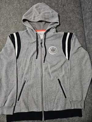Chaqueta con Capucha Under Armour Performance Apparel Gris Cremallera Completa Talla L Foto 1 de 4