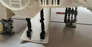 vintage star wars REPO replacement millennium falcon ramp struts for kenner 1979 - Picture 1 of 10