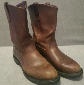 Stivali Pecos Red Wing 1132 11 pollici supersuola made in USA da uomo taglia 10,5D - Foto 1 di 8