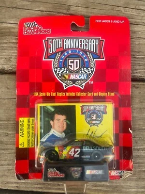 #42 JOE NEMECHEK - BELL SOUTH CHEVY - Racing Champions 1998 - coche 1:64 - negro Foto 1 de 4