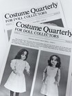 Exquisite Doll Wardrobe Patterns for Antique Reproduction Dolls Vintage ‘80s New