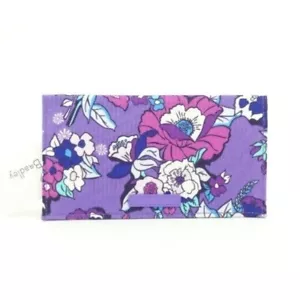 Vera Bradley Verzauberter Garten Scheckbuchhülle Neu mit Etikett - Bild 1 von 3