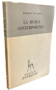 Buch DIE ZEITGENÖSSISCHE MUSIK De’ Paoli Geschichte Musikwissenschaft 20. Jahrhundert 900 Studio - Bild 1 von 2