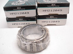 4 NUEVOS RODAMIENTOS DE RUEDA DE RODILLOS CÓNICOS SIMPLES BCA HM212049 GRANDES 2.625" DIÁMETRO TIMKEN - Imagen 1 de 3