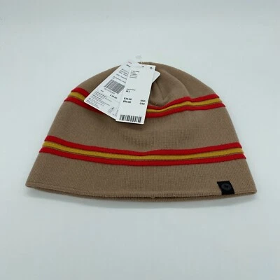 Marmot Unisex Winter Shadow Beanie Hat Warm Casual Striped Tan One Size - Изображение 1 из 4