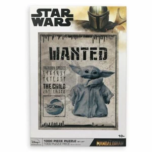 NEU! Disney Baby Yoda Das Kind WANTED PUZZLE Star Wars Mandalorian 1.000 Teile - Bild 1 von 3