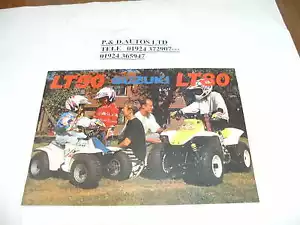 SUZUKI LT50/LT80 SALES BROCHURE - Picture 1 of 1