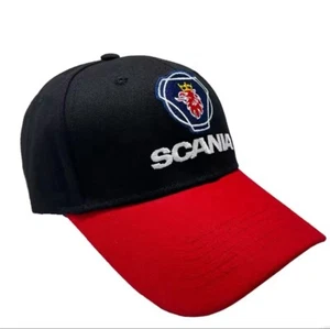 Scania Embroidered Baseball Cap – Premium Cotton Hat for Trucking Enthusiasts - Picture 1 of 4