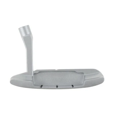 Silver Golf Clubs Putter Head Single-sided Right Hand Threaded Hole Zinc Alloy - Image 1 of 4