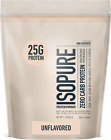Isopure Unflavored Protein, Whey Isolate, 25G Protein, Zero Carb & Keto Friendl