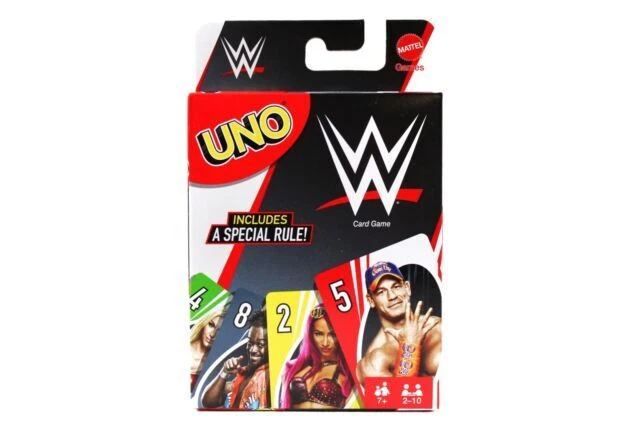 Mattel UNO WWE Family Card Game - ‎FNC47