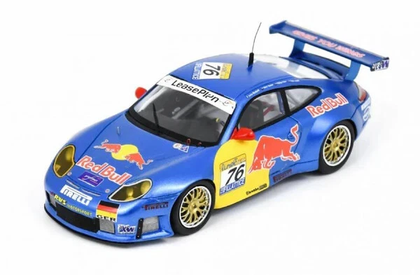 1/43 PORSCHE 911 GT3 RS 996 RWS #76 SPA 24H 2002 SPARK 100SPA17 - Immagine 1 di 1