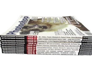 Better Photoshop Techniques x10 Issues 20-29 2009-2012 Toppan Printing Paperback - Picture 1 of 15