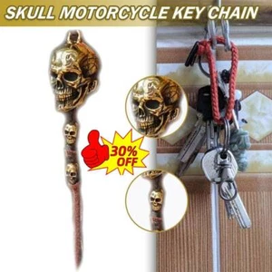 Campane teschio biker per moto, accessori campane biker NEW - Foto 1 di 12